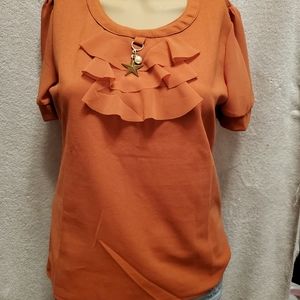 Charm Ruffle Blouse